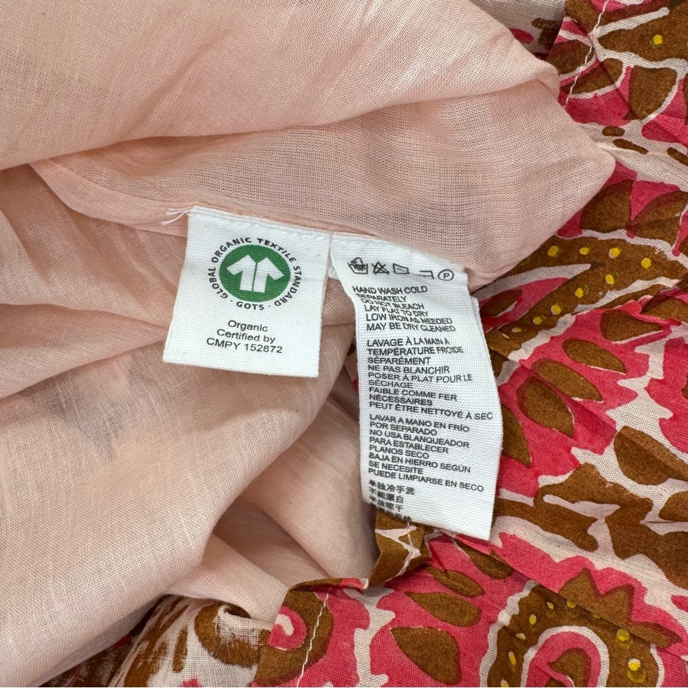 Cleobella Pink and Brown Paisley Maxi Skirt - Picture 5 of 8